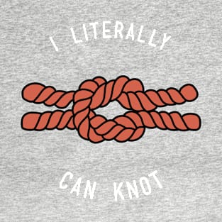 I literally can knot  |  Lucifer T-Shirt